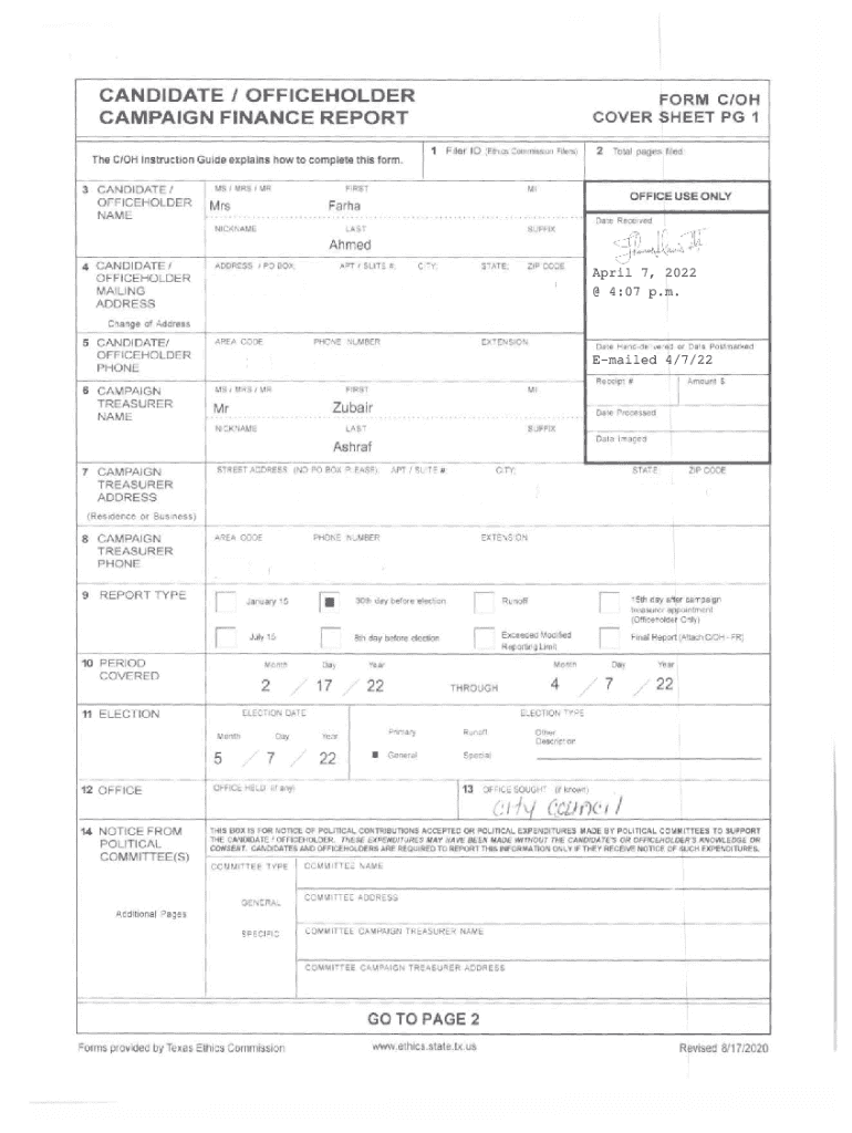Form preview