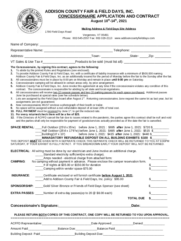 Addison County Fair and Field Days American Road Magazine Doc