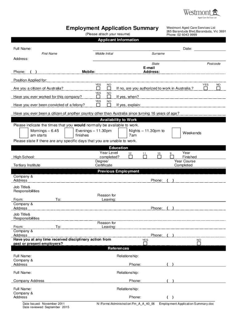 Form preview