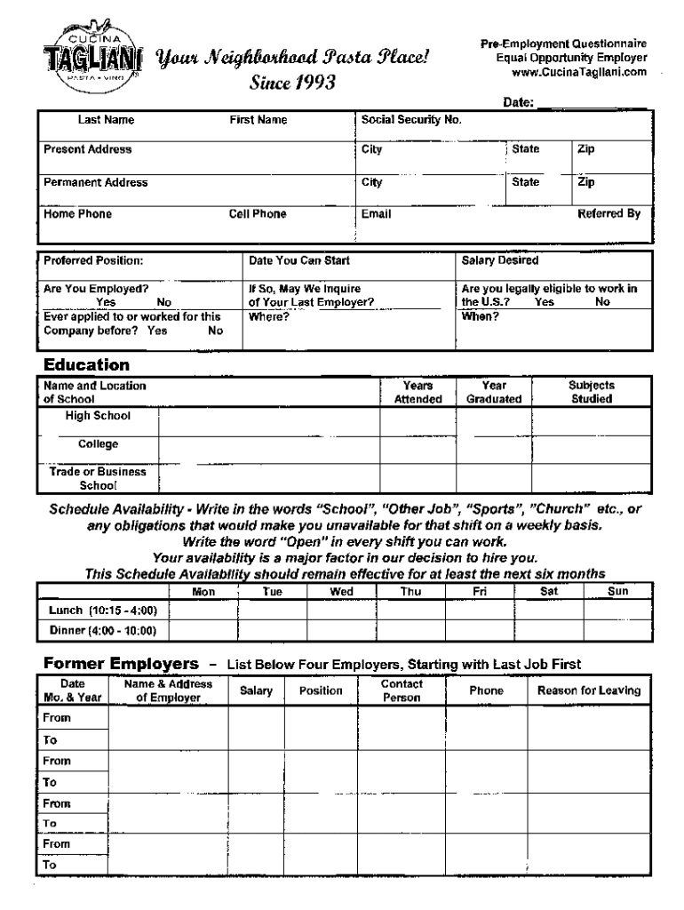 Form preview