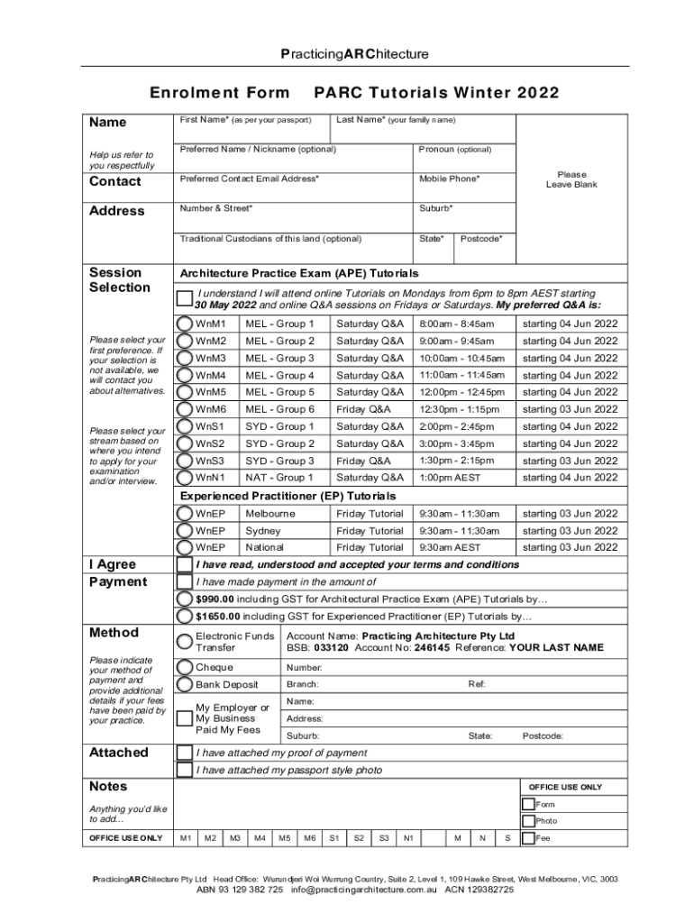 Form preview