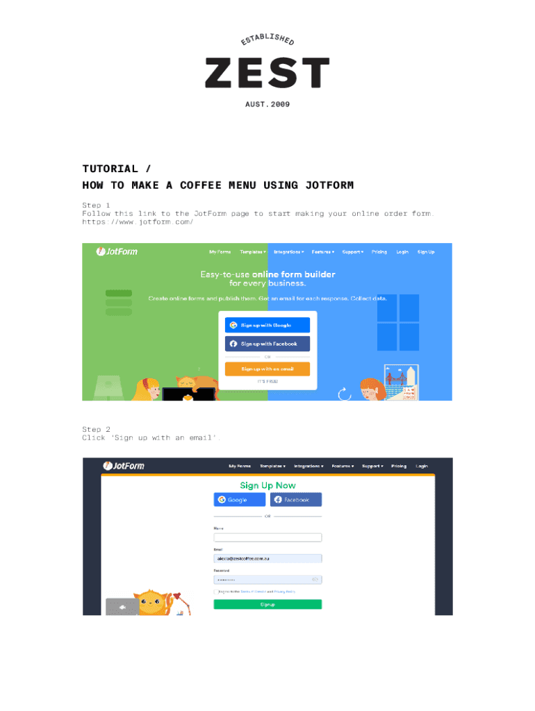 Form preview
