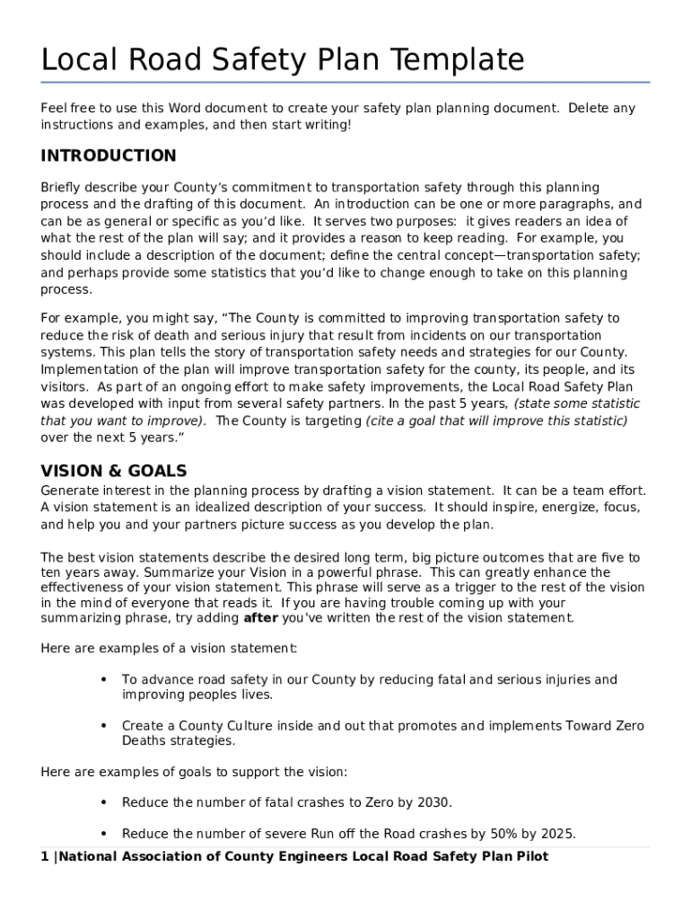 Traffic Management Plan Template Free DownloadSafetyCulture Doc