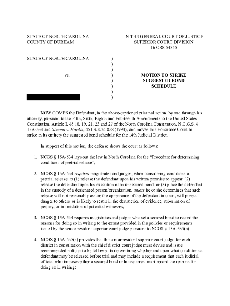 Fillable Online North Carolina Court Records NC State CourtsNorth