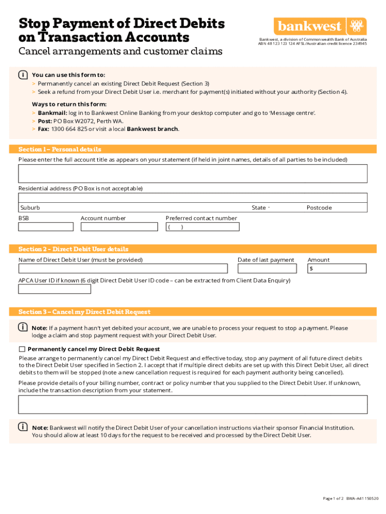 bankwest login Preview on Page 1