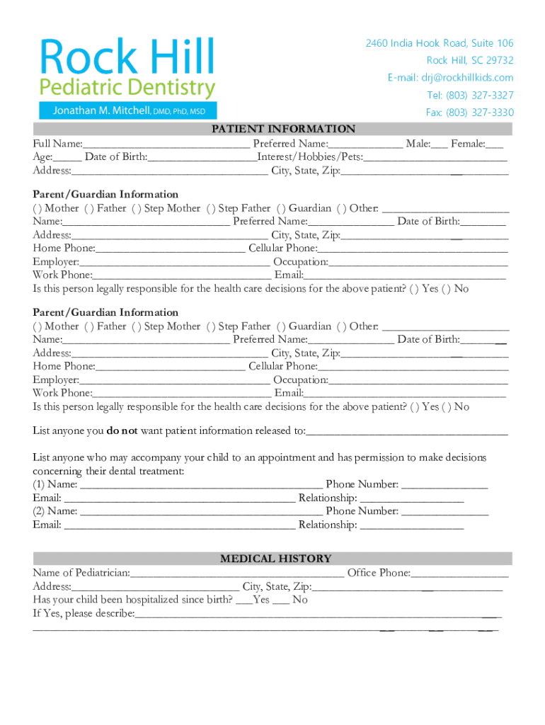 Pediatric Dentist and Dentistry ServicesRock Hill, SC Preview on Page 1
