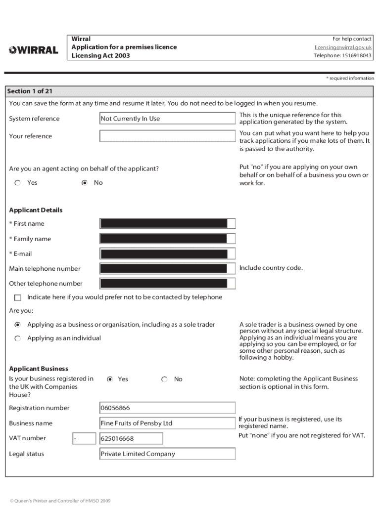 Form preview