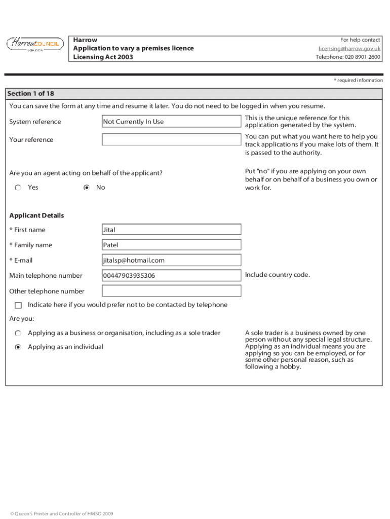 Form preview