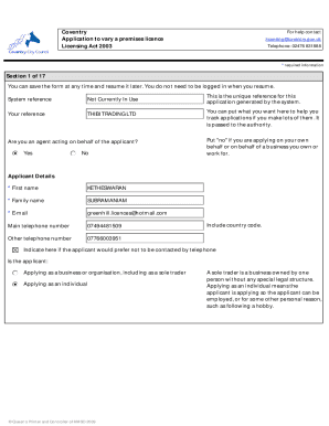 Form preview