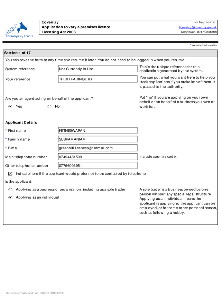 Form preview