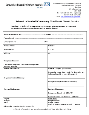 Cancer ServicesSandwell and West Birmingham NHS TrustNutrition &amp;amp; Dietetic Services - fis.sandwell.gov.ukCancer ServicesSandwell and West Birmingham NHS TrustPhysiotherapy (Community Musculoskeletal) Service