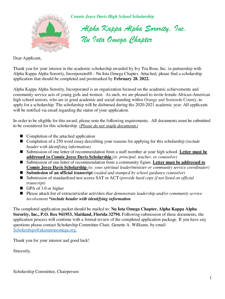 Fillable Online www.scps.k12.fl.us core fileparseConnie Joyce Davis