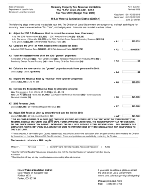 Statutory Property Tax Revenue Limitation The "5.5%" Limit ...