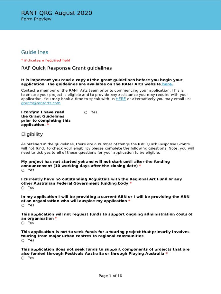 Form preview