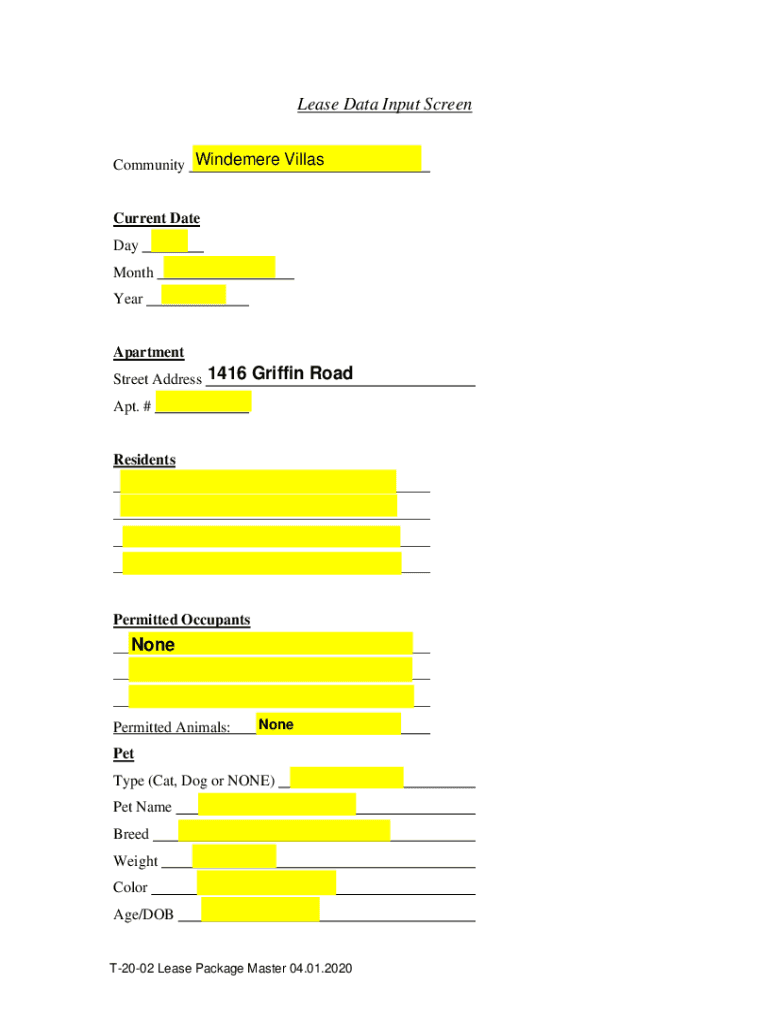 Form preview