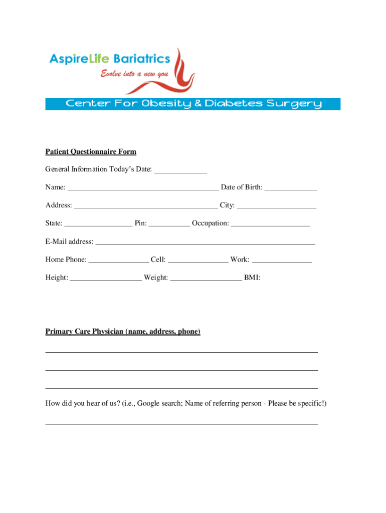 Fillable Online Form I693, Report of Medical Examination and