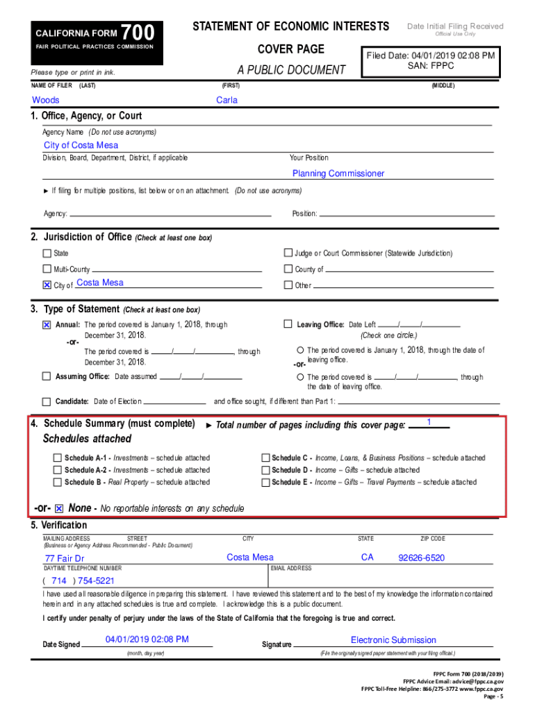 Form preview