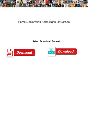 Fema Declaration Form Bank Of Baroda. Fema Declaration Form Bank Of Baroda acoustia