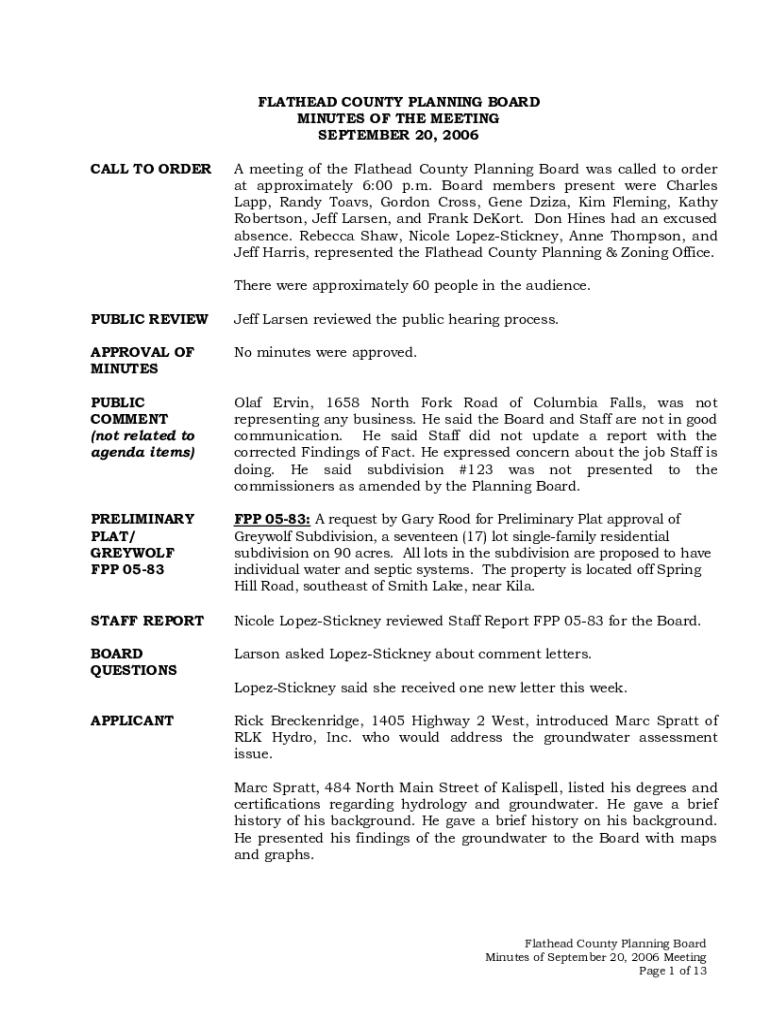 Fillable Online flathead mt flathead.mt