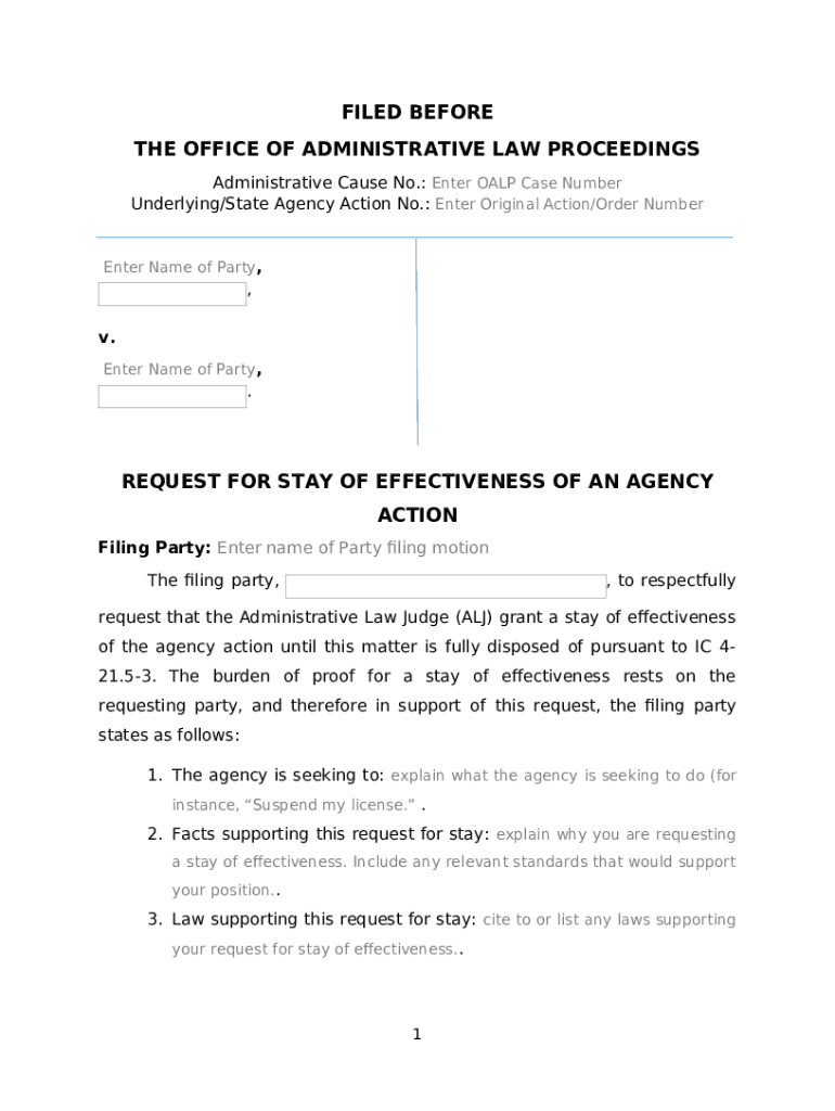 OALP Home IN.govThe Official site of the State of Indiana Doc Template pdfFiller