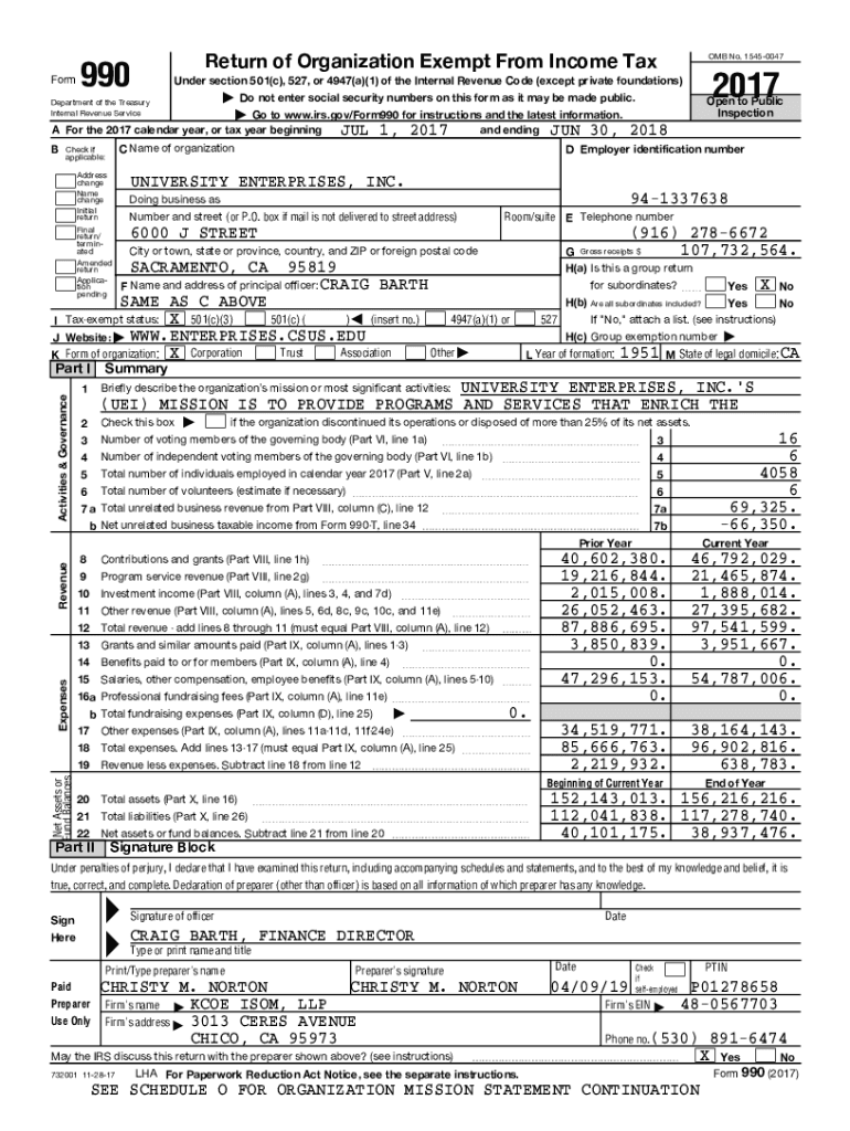 Fillable Online Return Of Organization Exempt From Tax Heluna