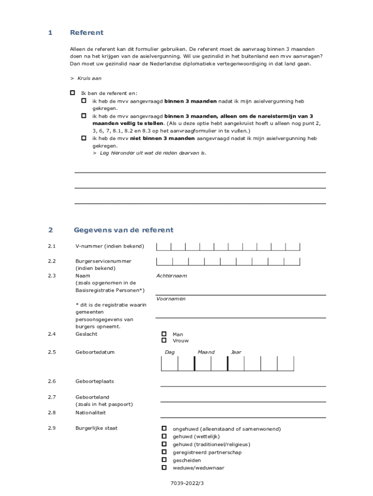 Aanvraag voor een machtiging tot voorlopig verblijf - adoc pub Preview on Page 1