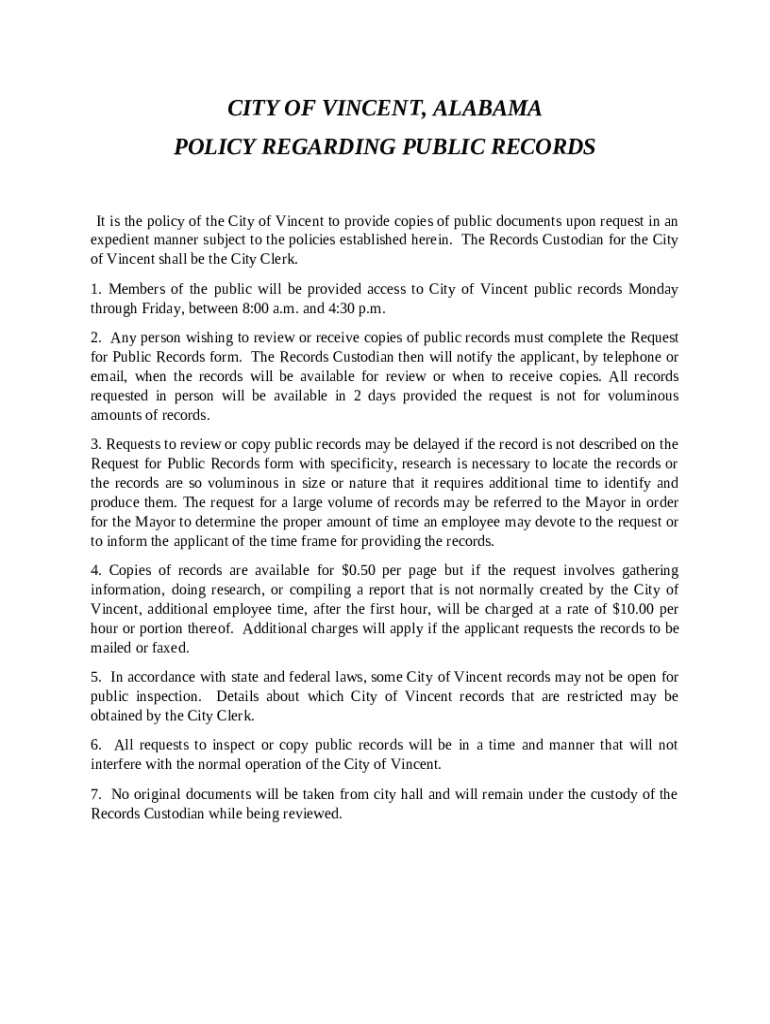 AL Police Department Doc Template pdfFiller