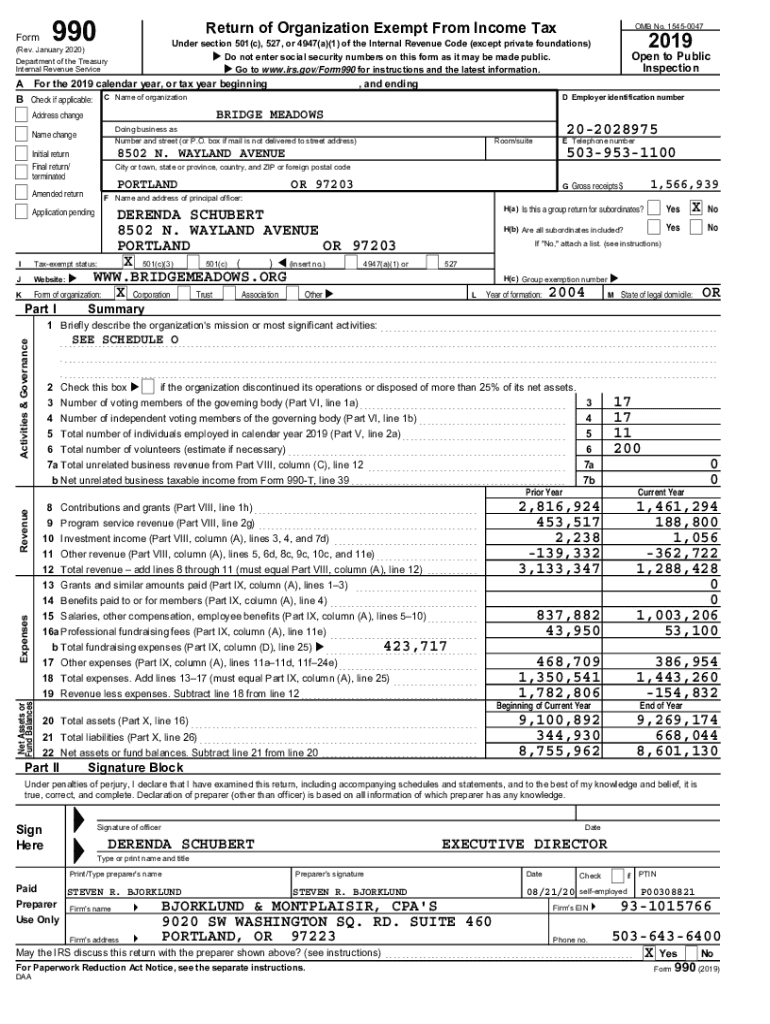 Fillable Online CS BRIDGEM990 BRIDGE MEADOWS Print Output