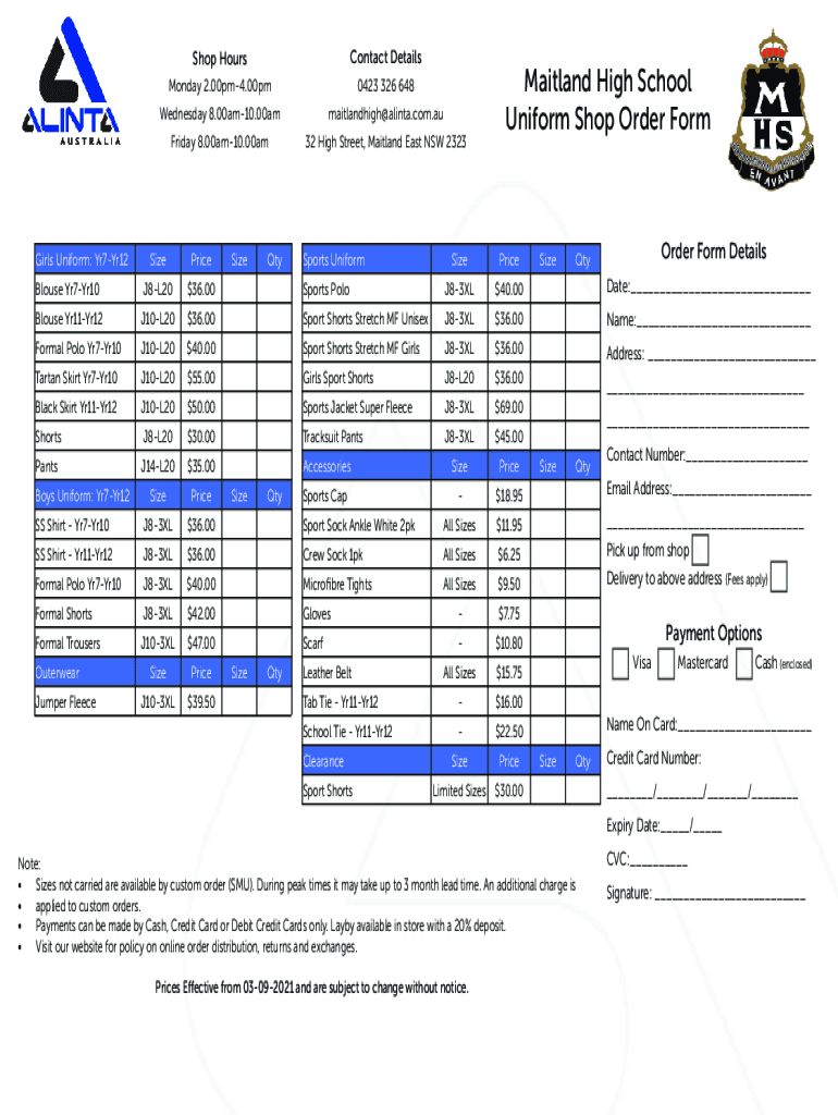 Fillable Online Hours