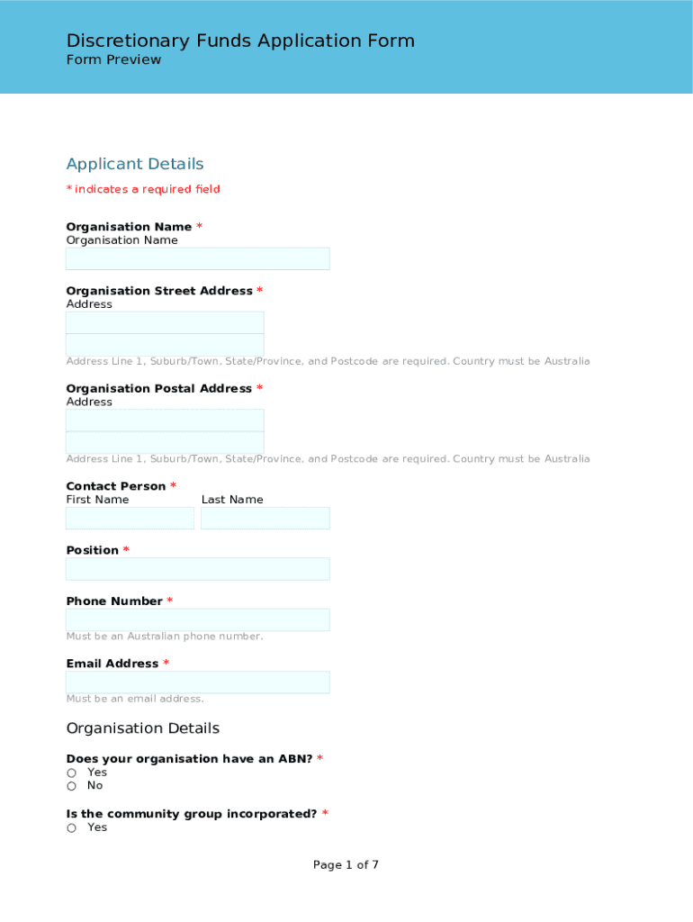 Form preview