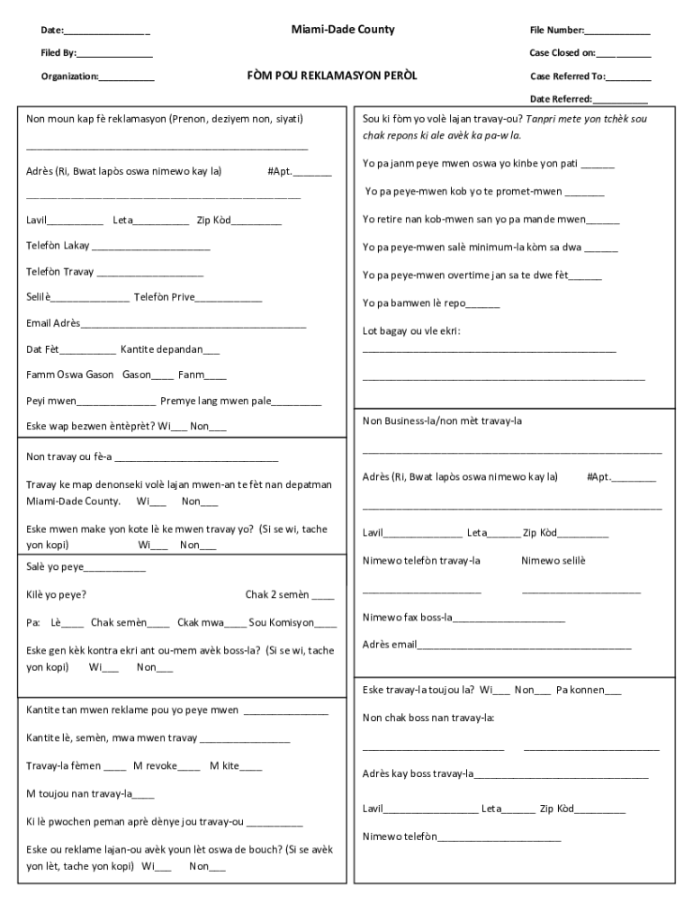 Form preview