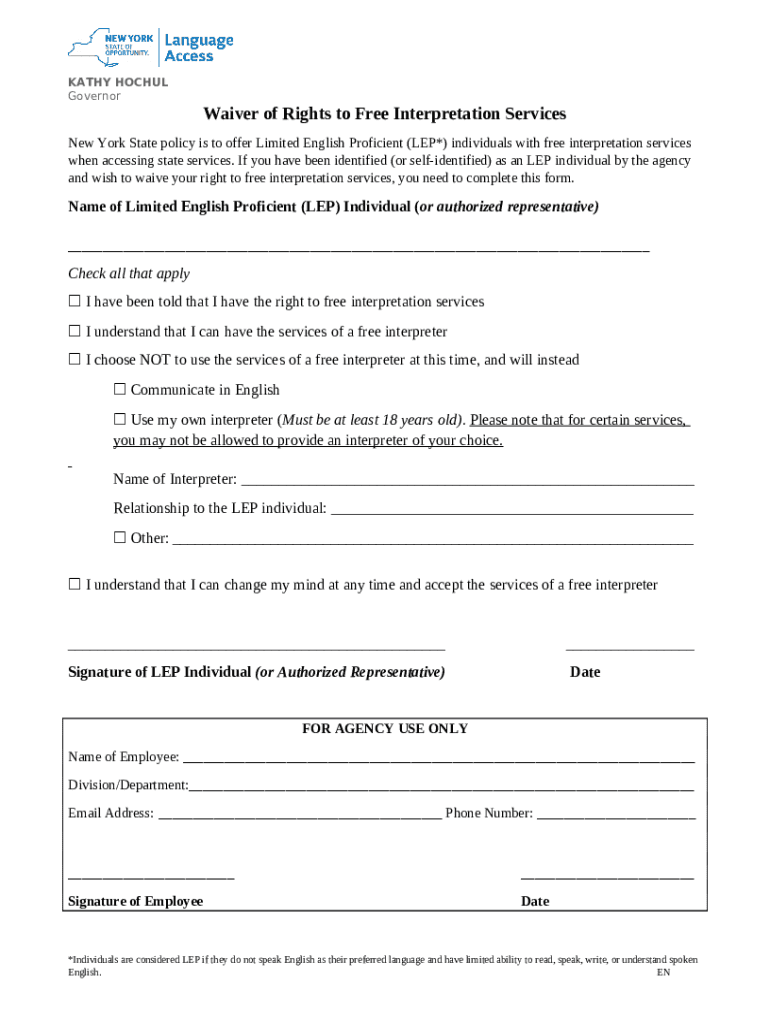 doccs.ny.govnode5736NEW YORK STATE WAIVER OF RIGHT TO FREE ORAL