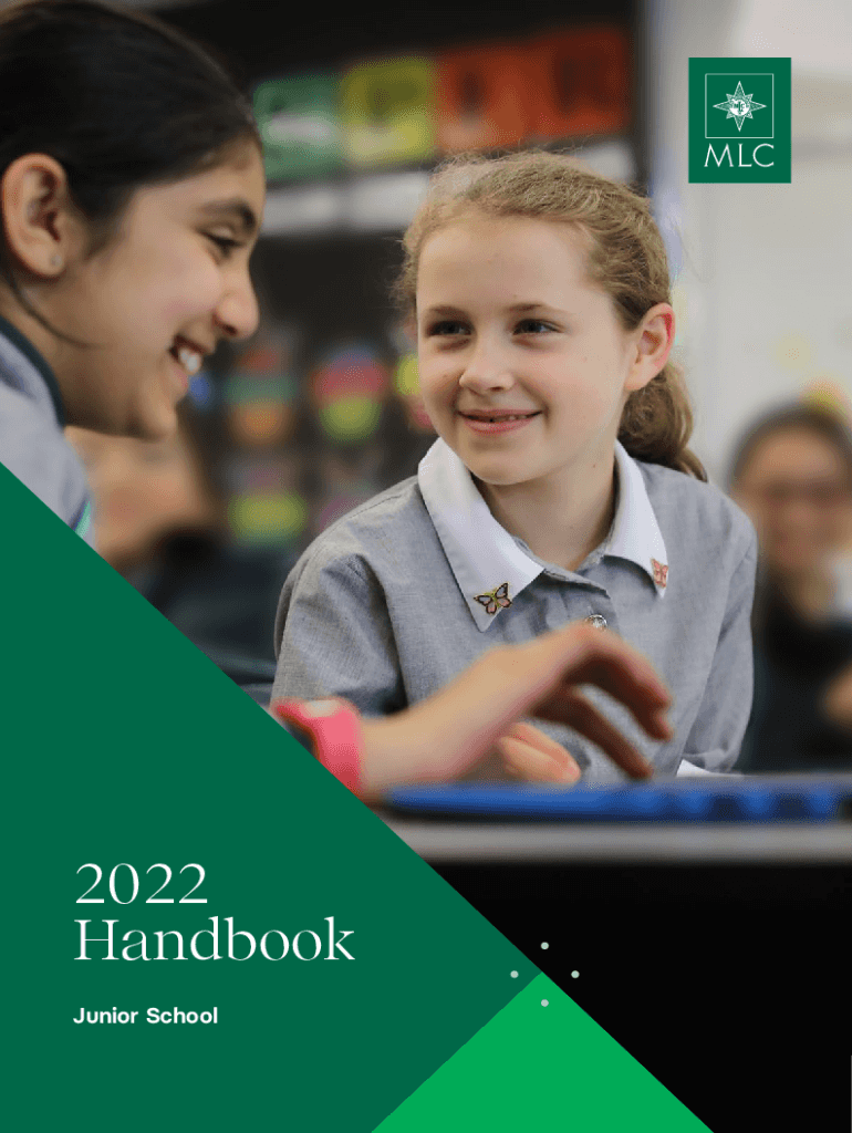 Fillable Online / Junior High Student Handbook Fax