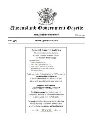 www.publications.qld.gov.audataset336f5da3-faQueensland Government Gazette - publications.qld.gov.au