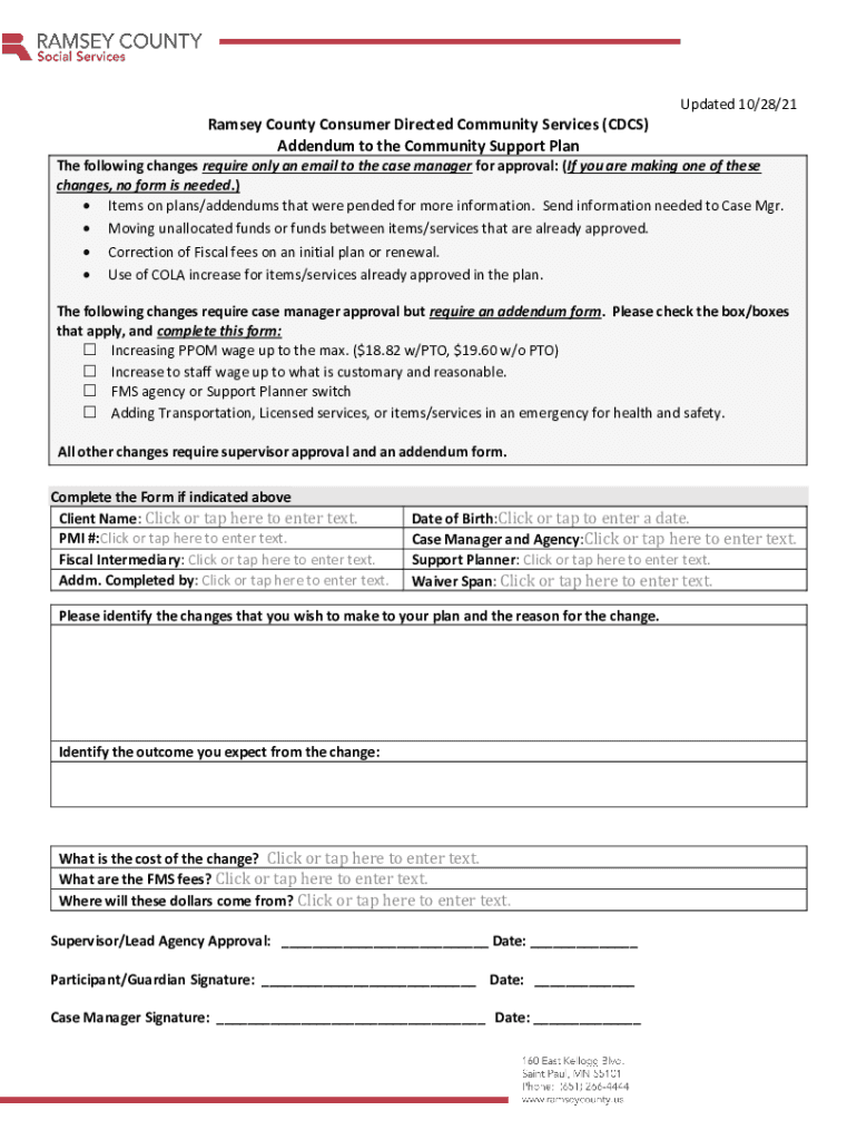cdcs community support plan Preview on Page 1