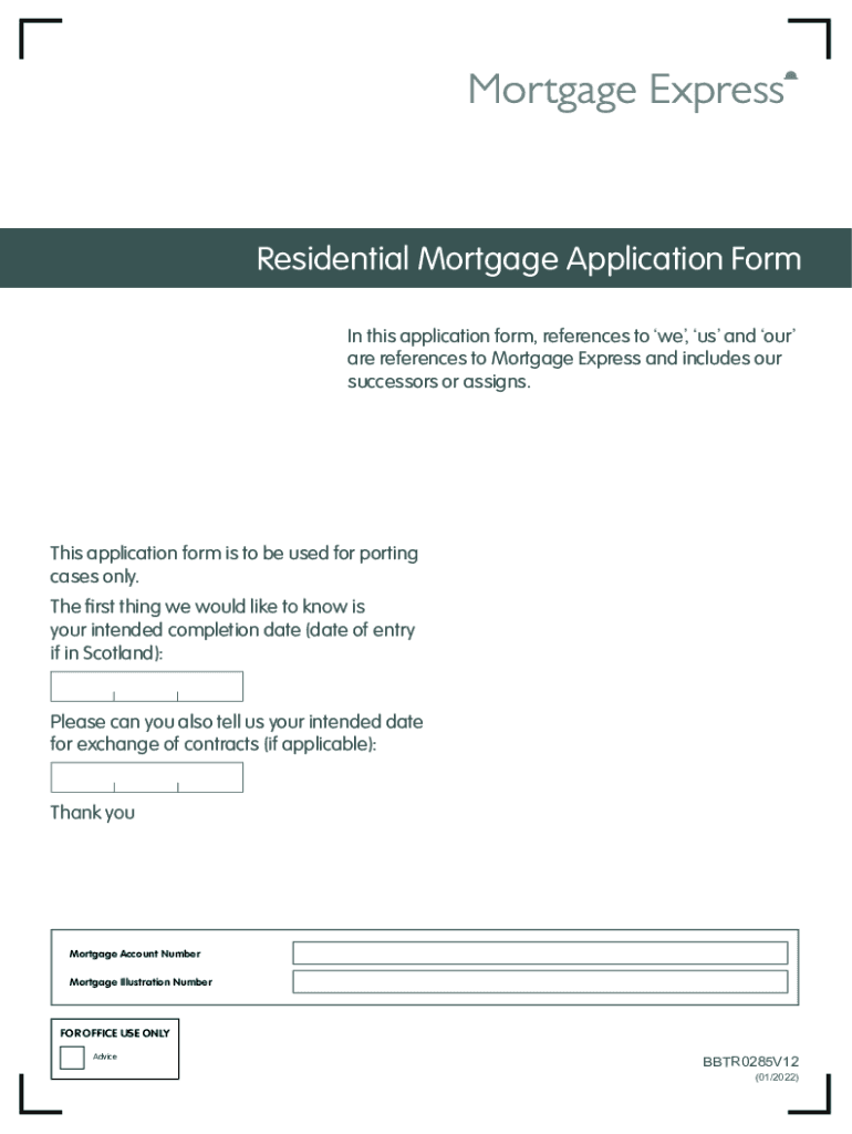 Fillable Online FREE 10+ Sample Mortgage Application Forms in MS