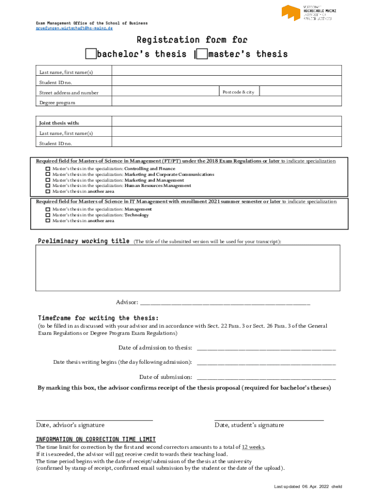 Form preview