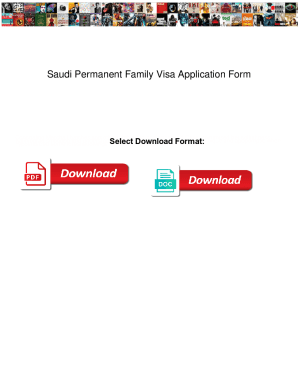 Saudi Permanent Family Visa Application Form. Saudi Permanent Family Visa Application Form ezcam