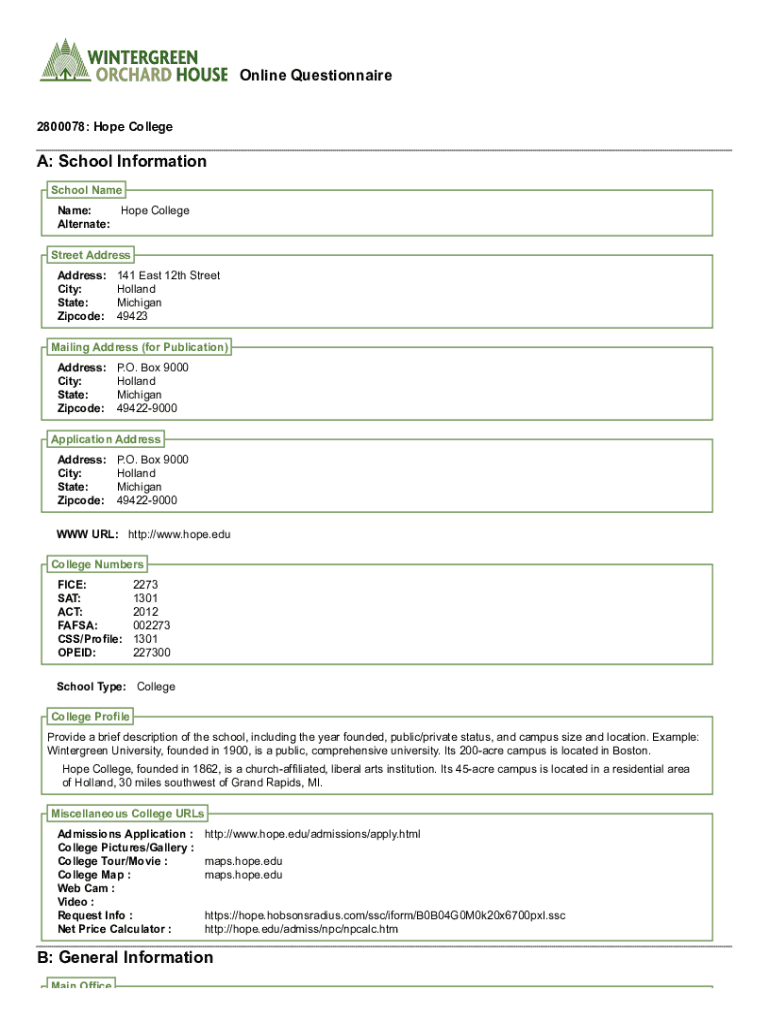 Form preview