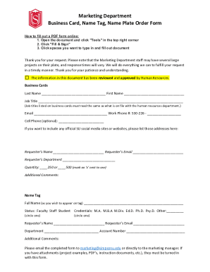 Form preview