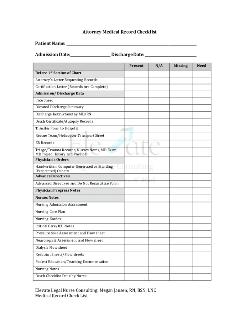 Fillable Online Guidelines for Medical Record Documentation NCQA Fax