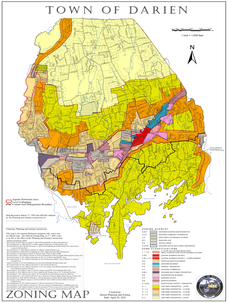 Fillable Online to the Town of Darien, Connecticut