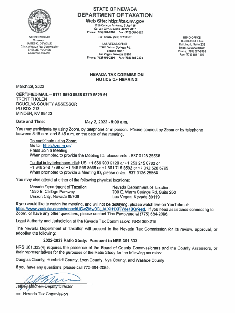 Fillable Online tax.nv.govuploadedFilestaxnvgovLife Expectancy