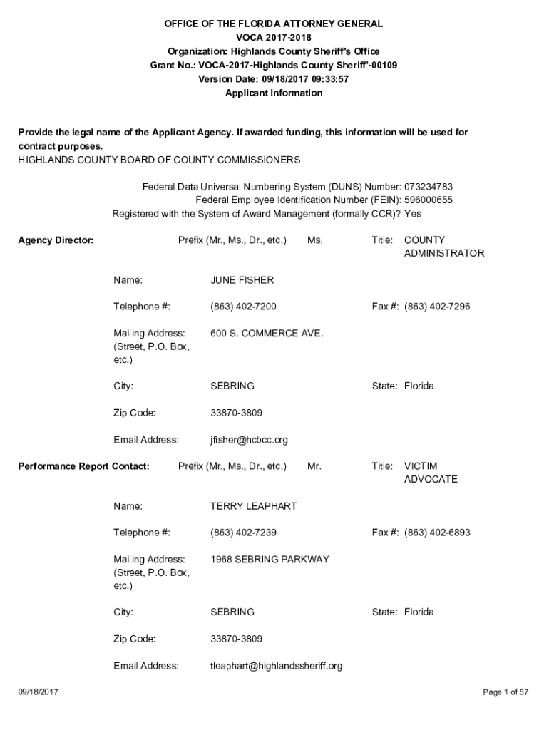 Fillable Online OF THE FLORIDA