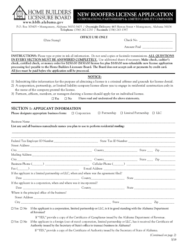 Fillable Online hblb alabama hblb.alabama.govwpcontentuploadsINACTIVE