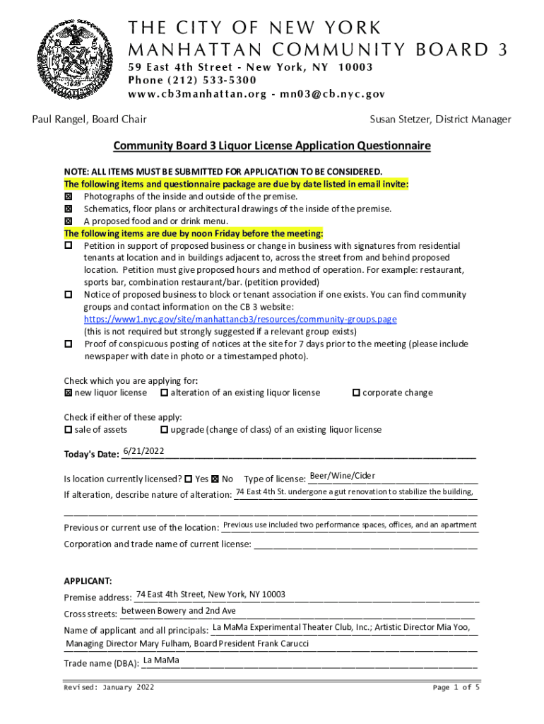 Form preview
