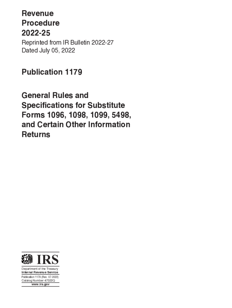 publication 1179 Preview on Page 1