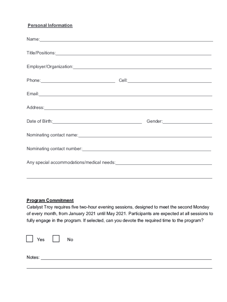 Form preview