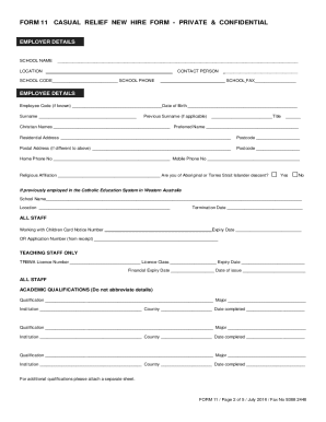 Form preview