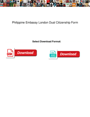 Philippine Embassy London Dual Citizenship Form. Philippine Embassy London Dual Citizenship Form armed